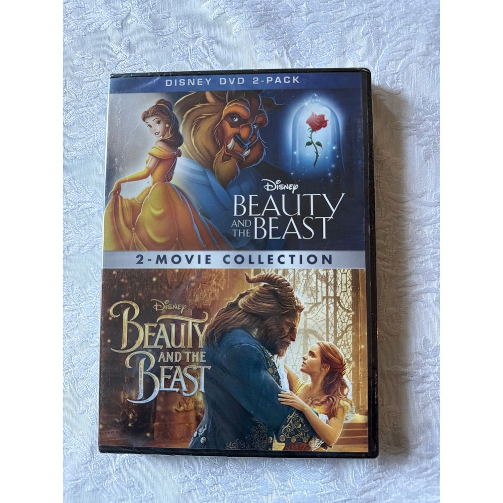 Disney Beauty and the Beast 2-Movie Collection DVD Animated & Live Action New